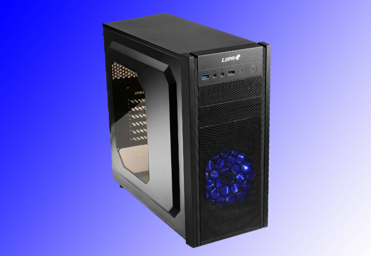 電源＆ファン3基付ITXケース 600W GOLD（LEDなし静音仕様） 電源