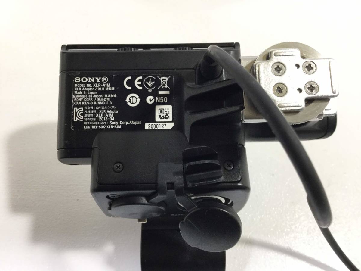 ○XLR-K1M / XLR-A1M SONY ソニー XLR アダプター ECM-XM1