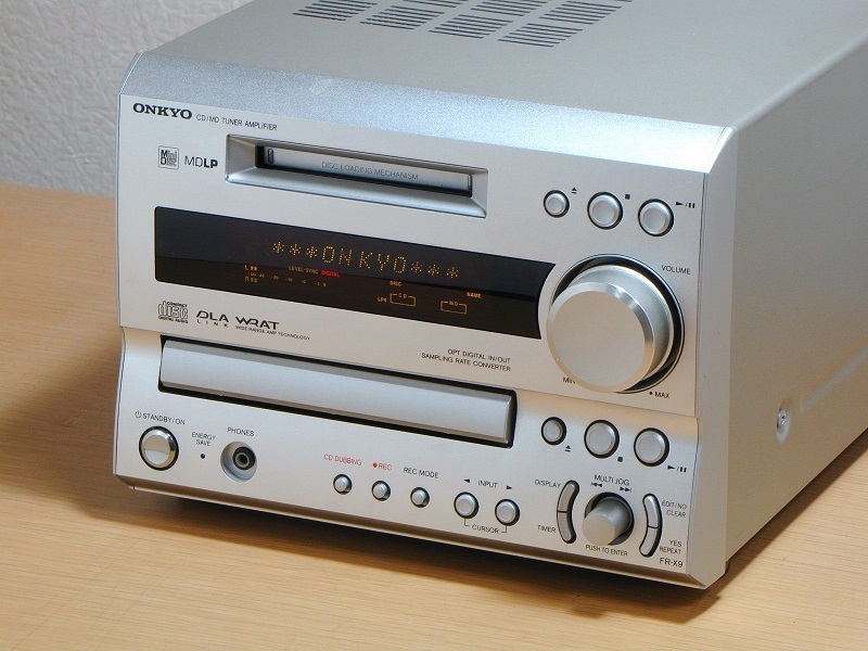 ONKYO オンキョー CD/MDコンポ FR-X9 【公式通販】