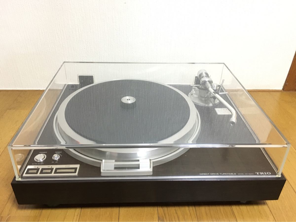 完動品 TRIO ・KP-5050／レコードプレーヤー 美品 完動品 TRIO KP-5050