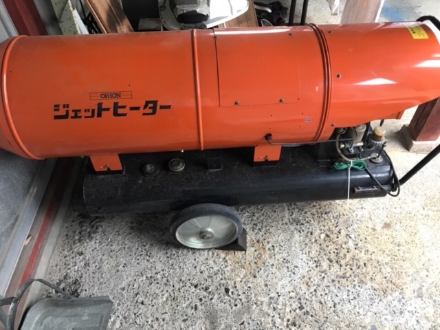 ORION☆オリオン【ジェットヒーター 型番不明】ジャンク扱い