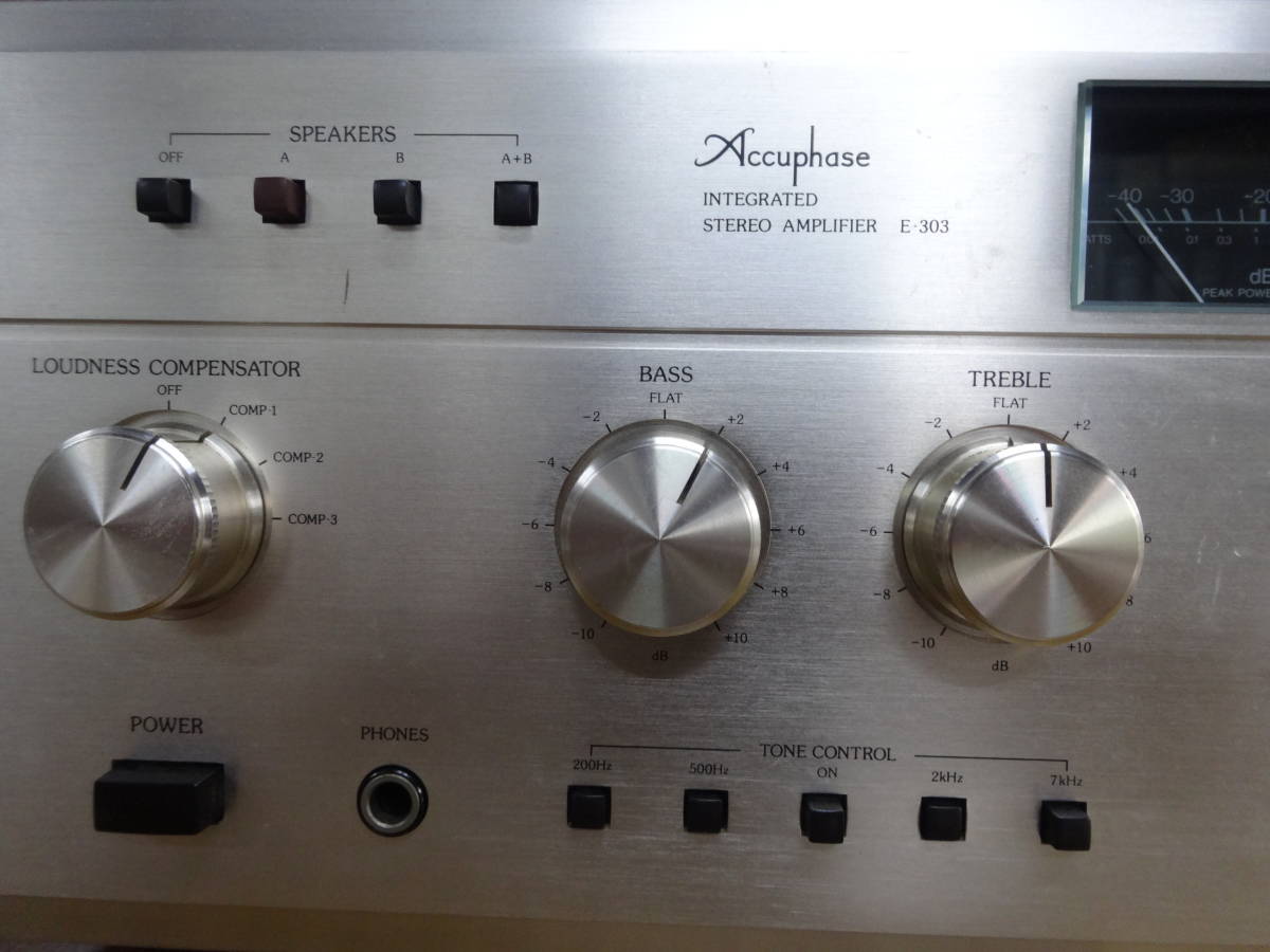 プリメインアンプ アキュフェーズ Accuphase E-303 ジャンク