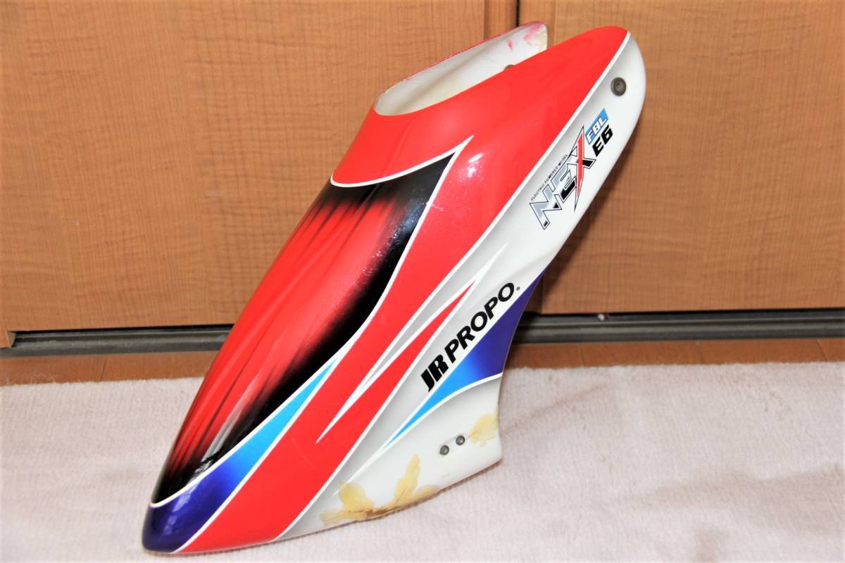 JRプロポ NEX E6 550 キャノピー2個付 アンプ・モーター付き 中古 完動