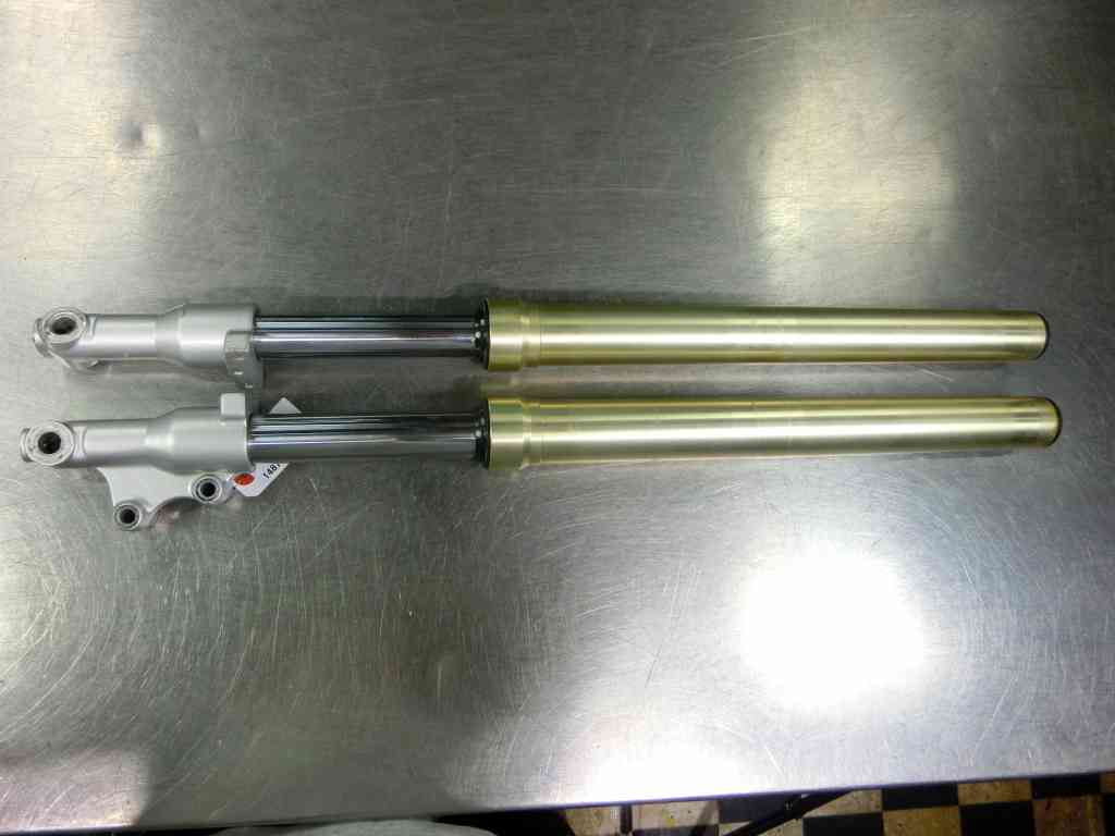 KSR-2、KSR-Ⅱ 倒立フロントフォーク左右セット☆KSR50、KSR80、KSR110
