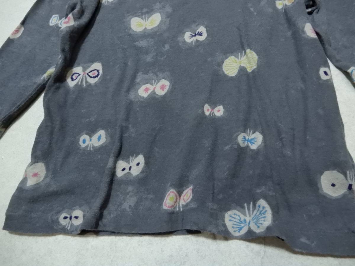 ミナペルホネン mina♪hanahaneちょうちょ：可愛いカットソー＊サイズ 