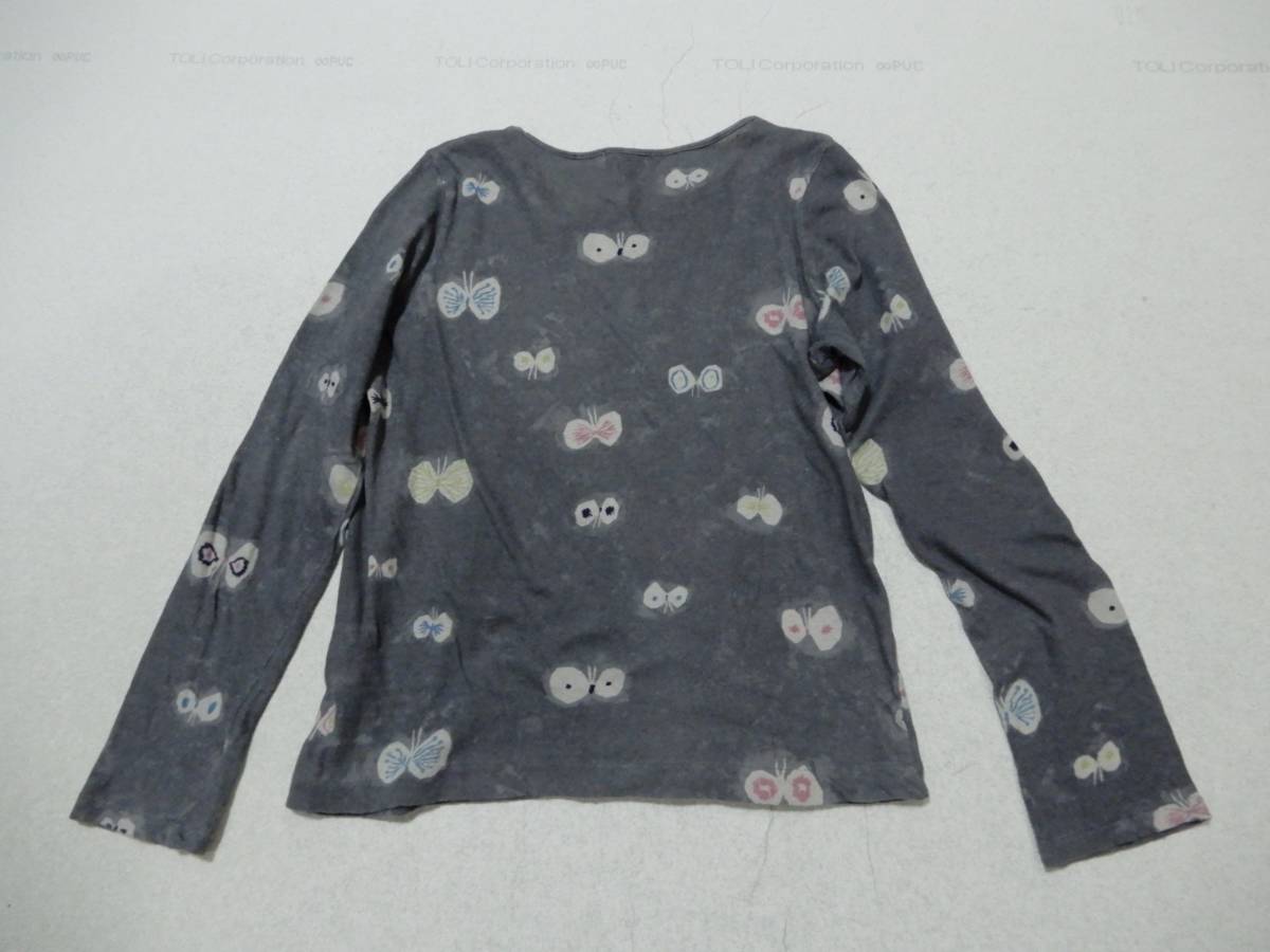 ミナペルホネン mina♪hanahaneちょうちょ：可愛いカットソー＊サイズ 