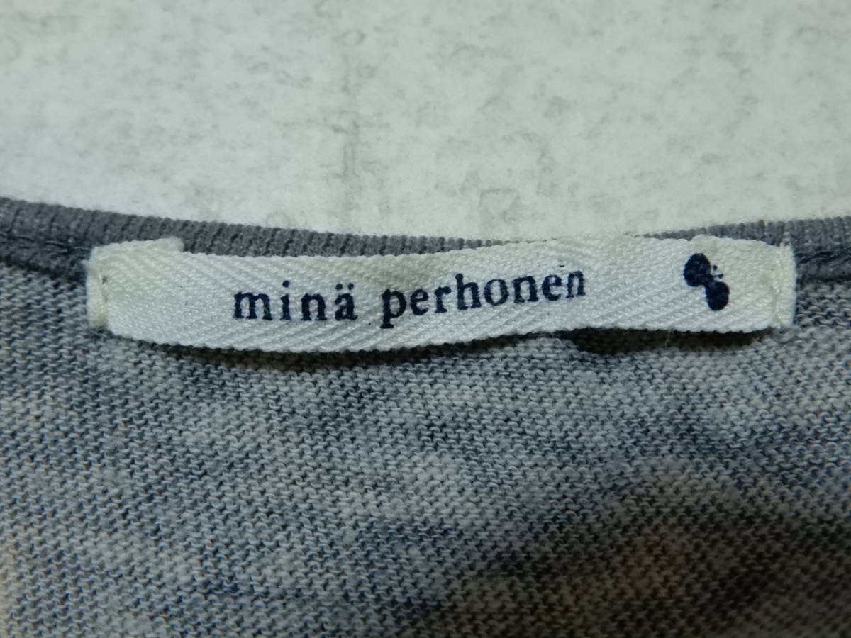 ミナペルホネン mina♪hanahaneちょうちょ：可愛いカットソー＊サイズ 
