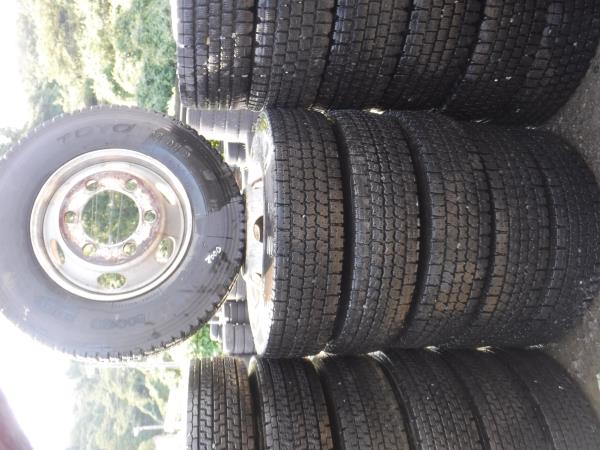 鉄ホイール - 6穴 トピー 2本 135-9CS 17.5×6J 4t車 イスズ TOPY