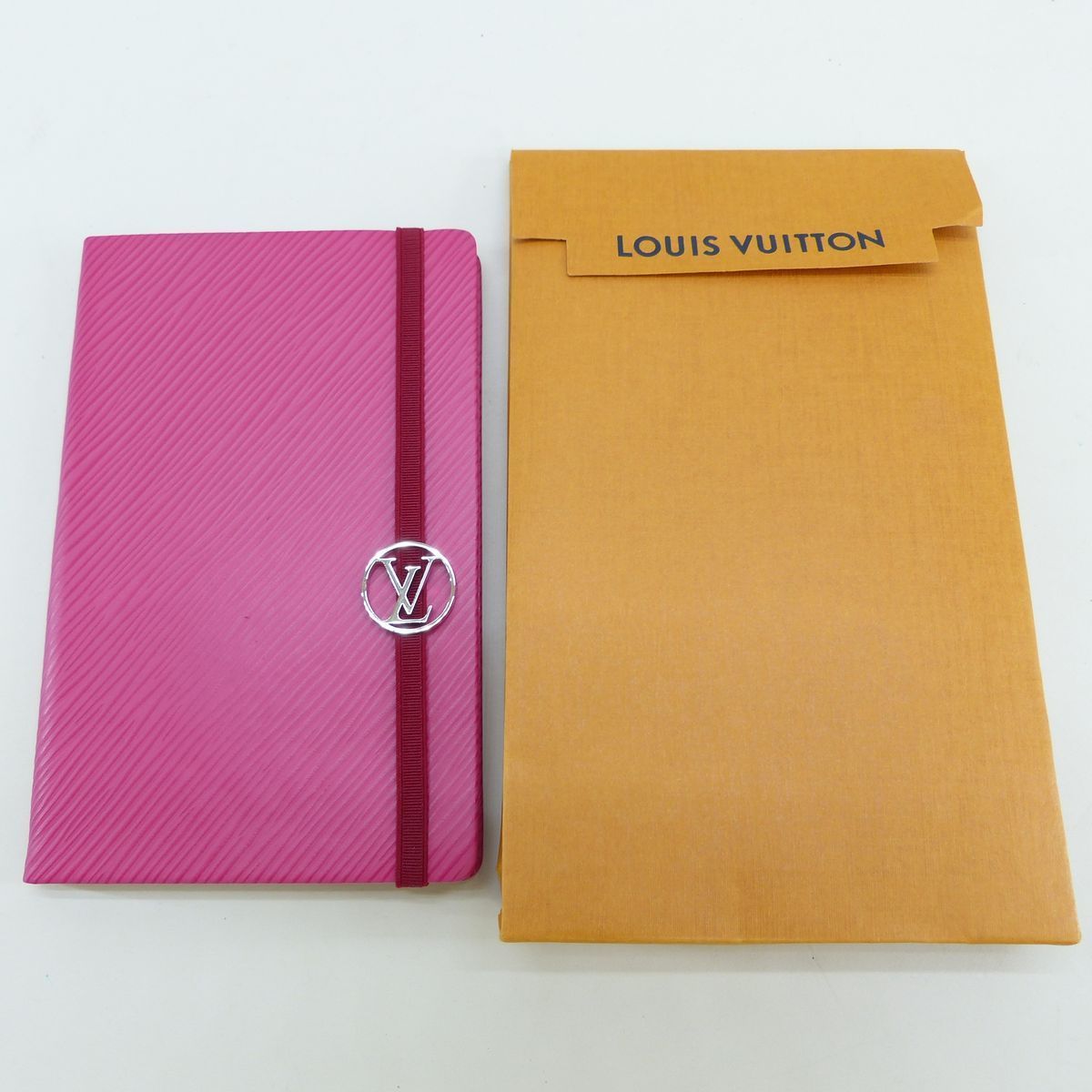 未使用☆LOUIS VUITTON カイエ ギュスターブ PM ピンク☆ノートブック 