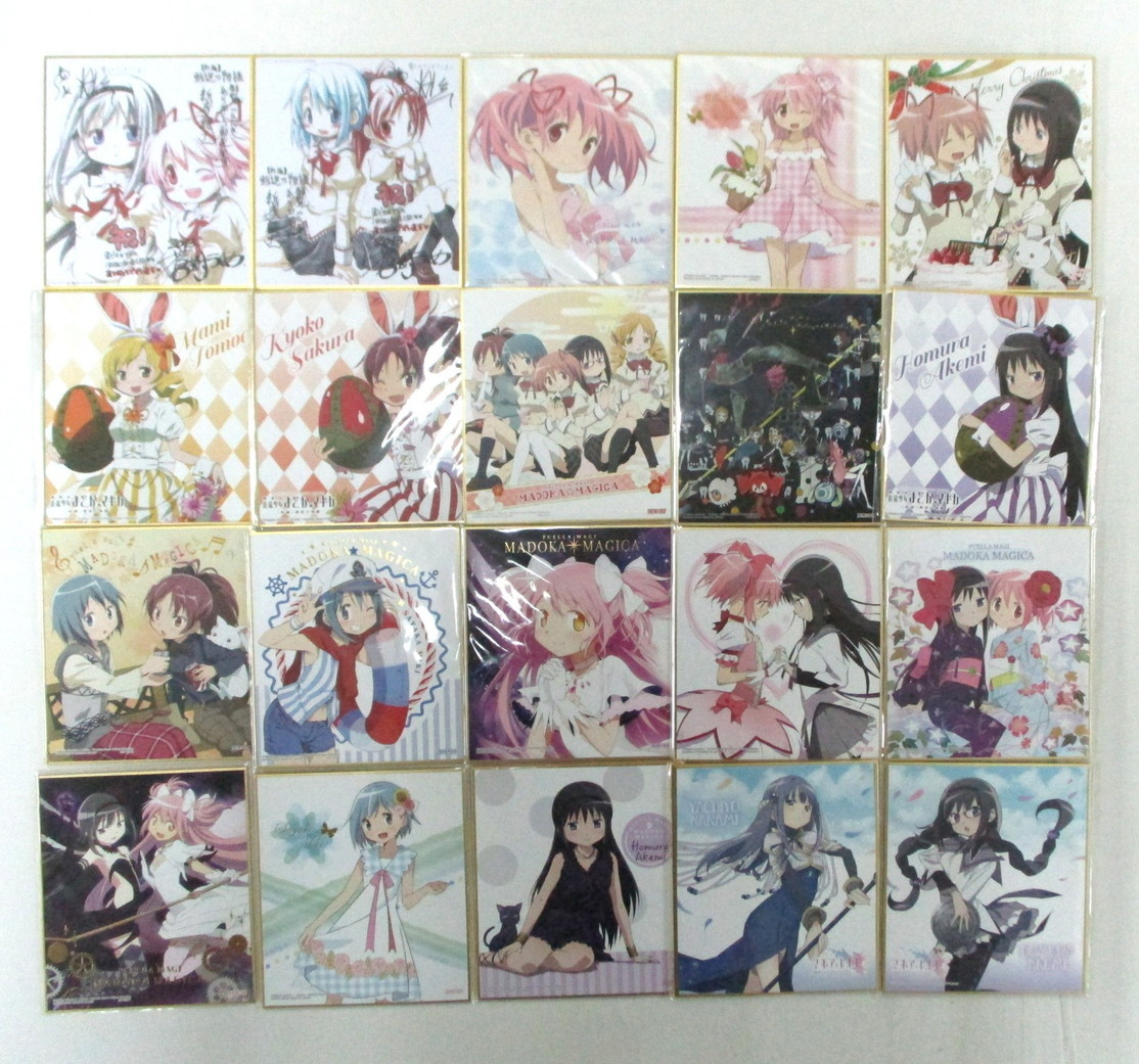 魔法少女まどか☆マギカ まどマギ 色紙ART 劇場版来場者特典色紙