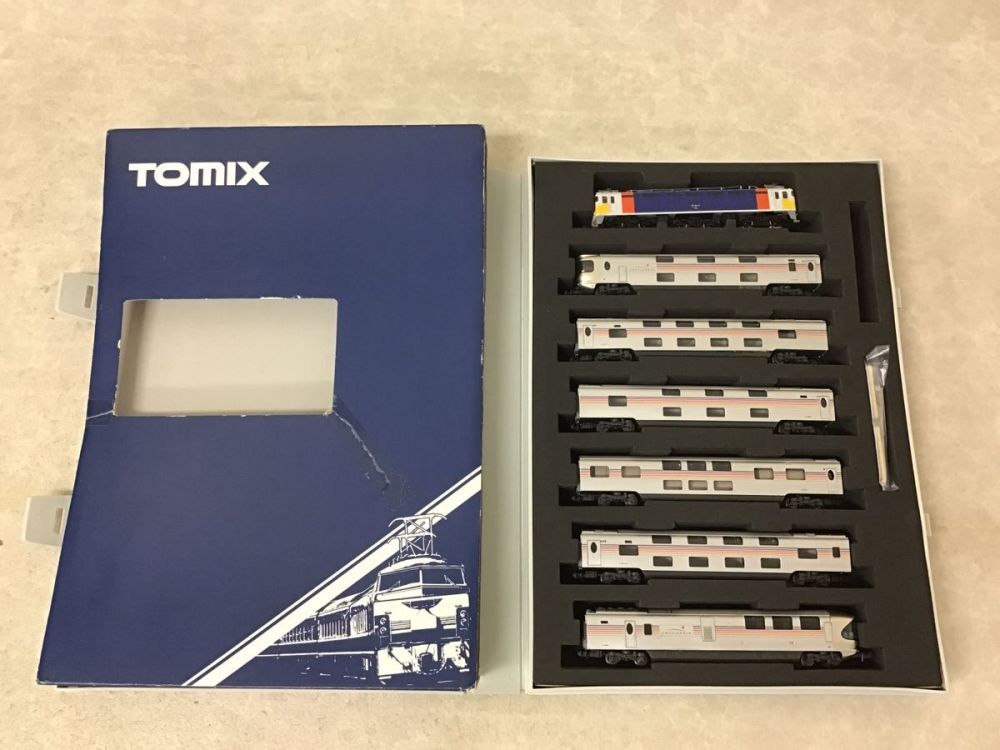 TOMIX Nゲージ EF81形 電気機関車、E26系 寝台特急カシオペア 計7両セット