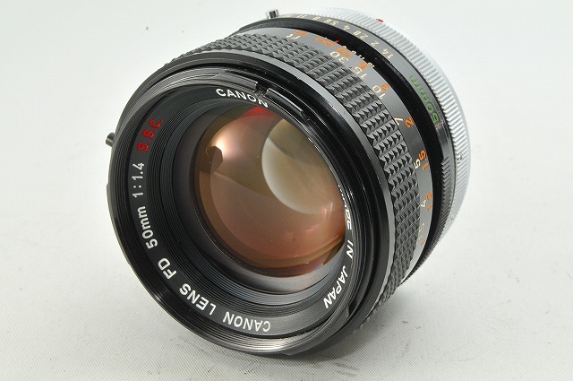◇Canon FD 50mm F1.4 S.S.C. キヤノン 単焦点 #603