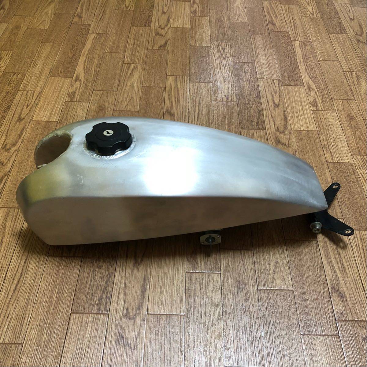 BIGCEDAR SR400 ヤマハ バフ無し | トラックマスターアルミタンク 鍵 