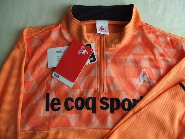 ★☆lecoq sportif ルコック 長袖 ハーフジップシャツ XO☆★
