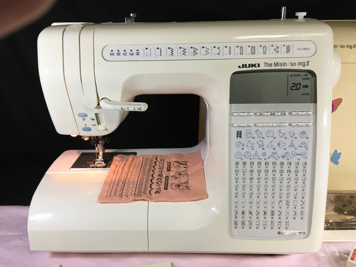 Yahoo!オークション 「jukiミシン - HZL-9800 メルカリ hzl-9800」の