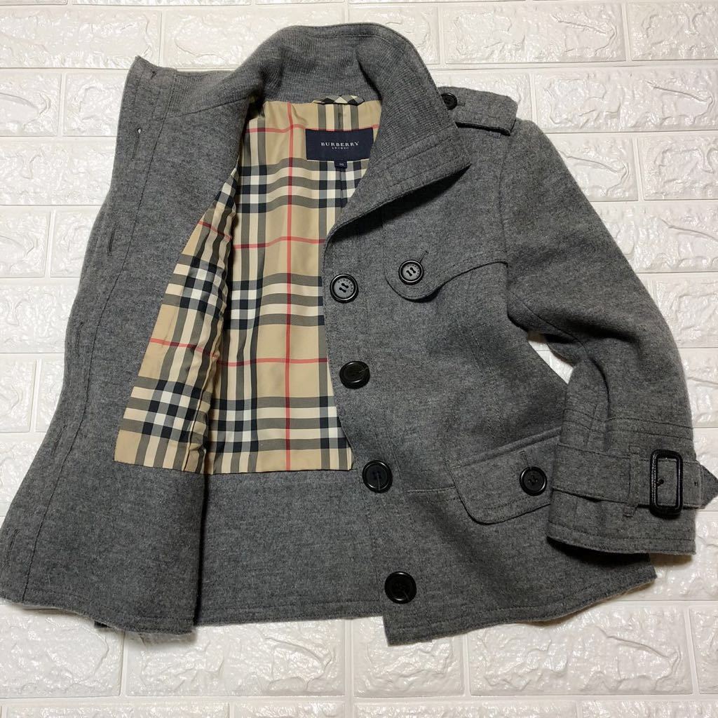 ☆ノバチェック！アンゴラ混☆美品 バーバリー ロンドン BURBERRY