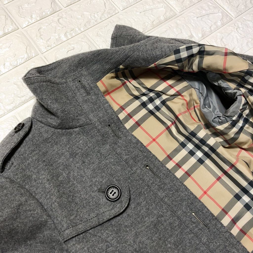 ☆ノバチェック！アンゴラ混☆美品 バーバリー ロンドン BURBERRY