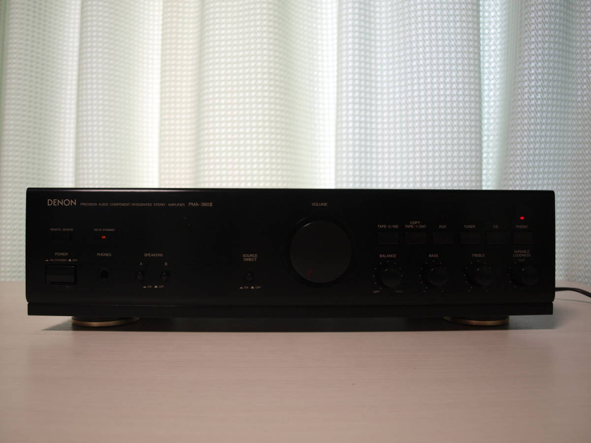 DENON PMA－390Ⅱ 【動作品 美品】 DENON PMA-390 美品