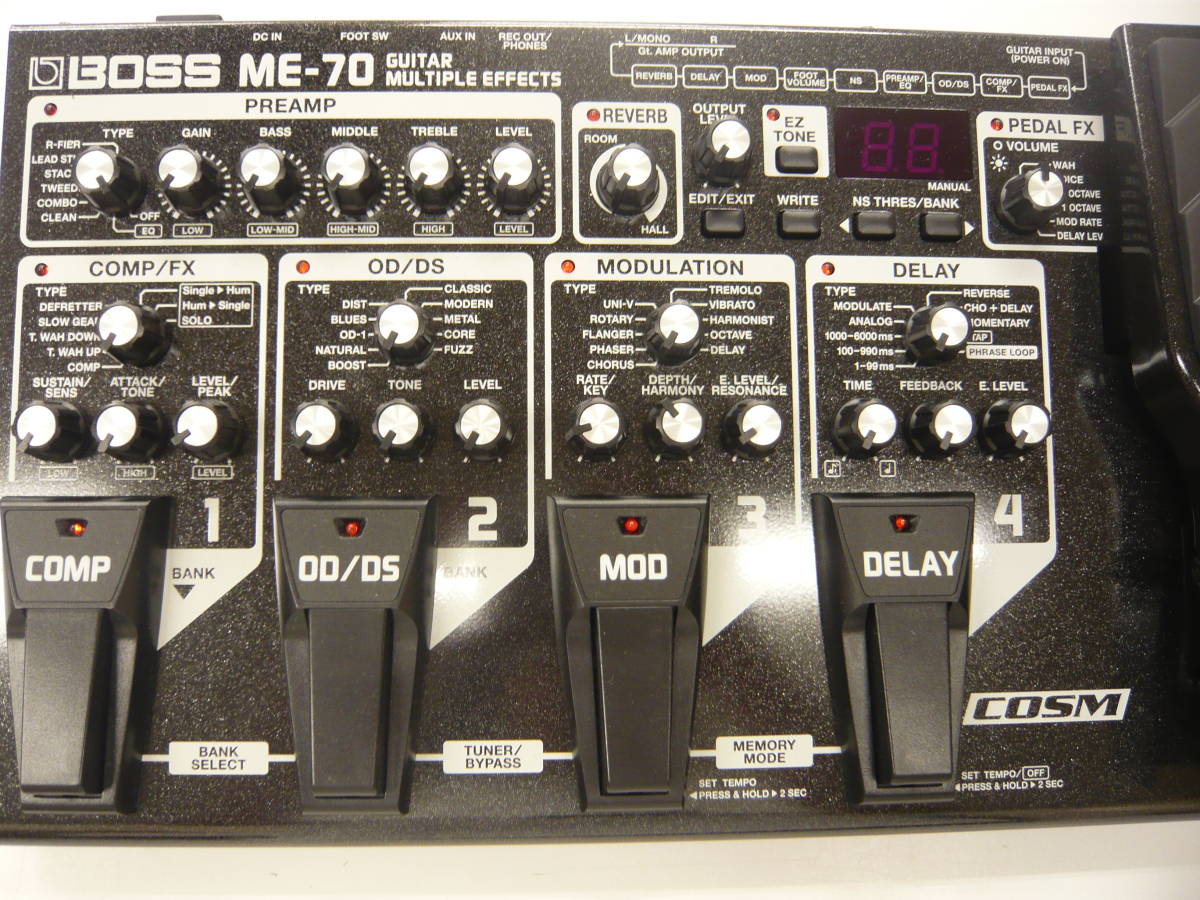 BOSS マルチエフェクター ME-70 ギター エレキギター ☆BOSS ME-70
