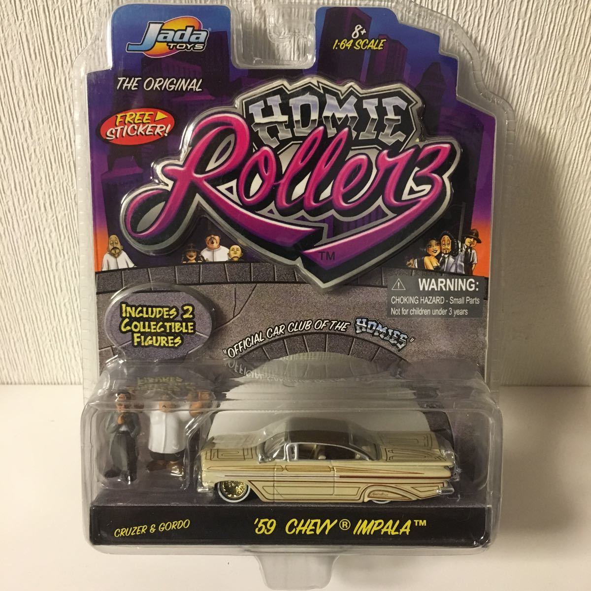 ジェイダ Jada Toys Homie Rollerz 59 Chevy Impala インパラ 1/64 