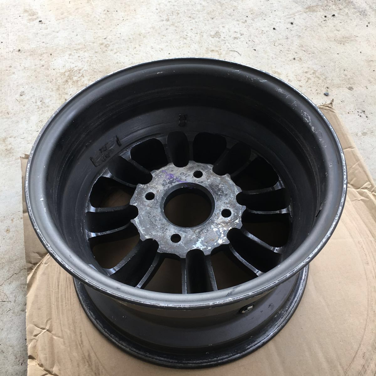 ワタナベ 14インチ 7.0J AE86他 4穴 PCD114.3 8J-14 ワタナベwatanabe 2