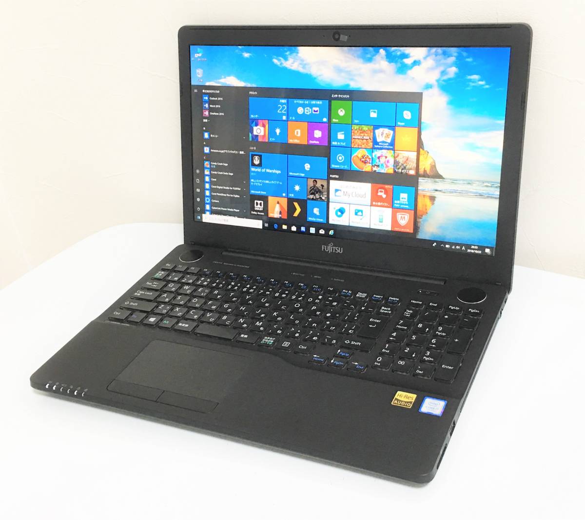 Fujitsu 高速美品 富士通 LIFEBOOK AH53/B2 Core i7-7700MQ