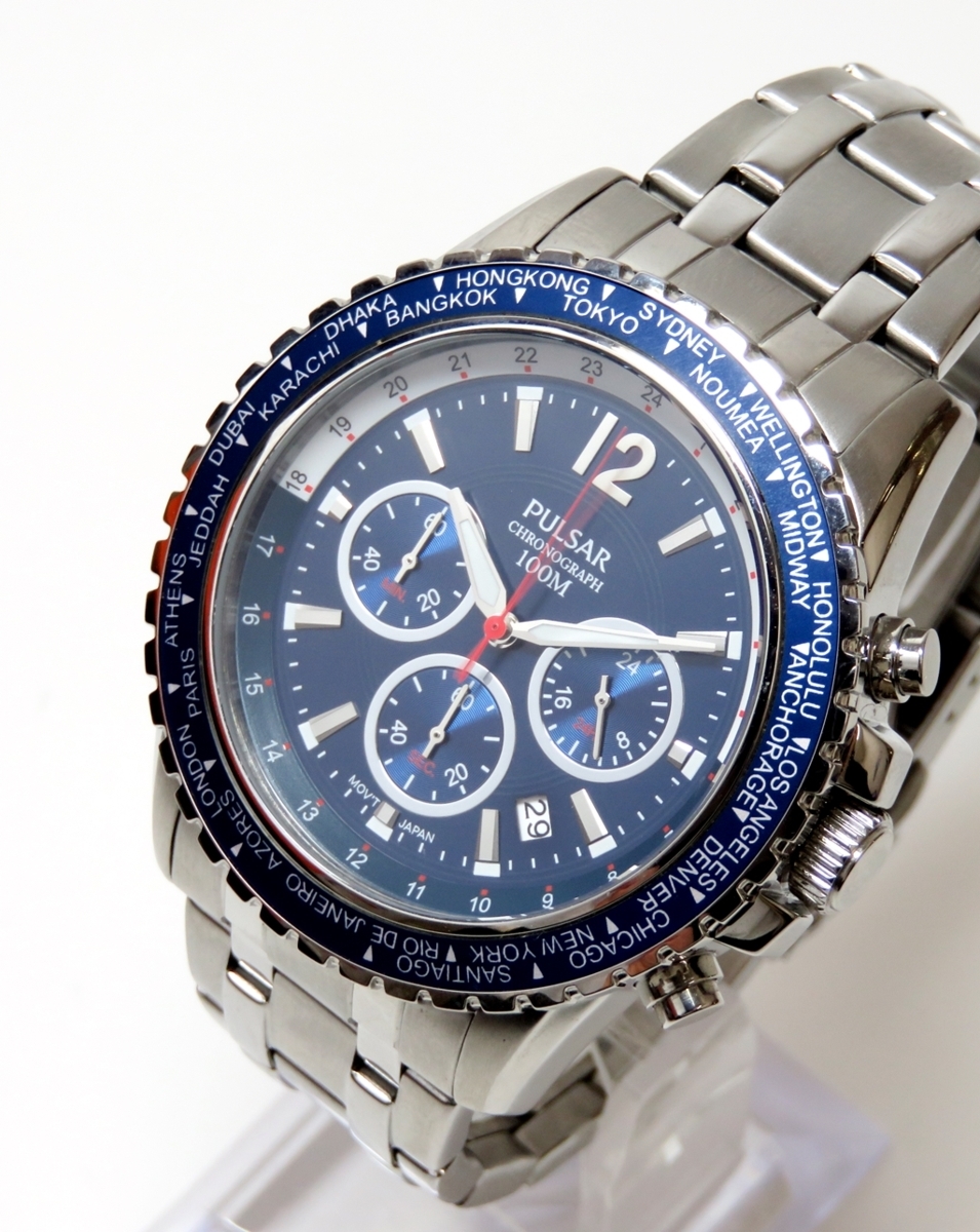 PULSAR SEIKO セイコー パルサー - CHRONOGRAPH by クロノグラフ Watch 