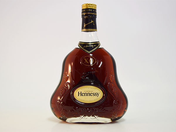 1円～★古酒★ヘネシー XO ★旧ボトル 金キャップ クリアボトル ★ジャーディン輸入品 700ml コニャック Hennessy Cognac /C j28