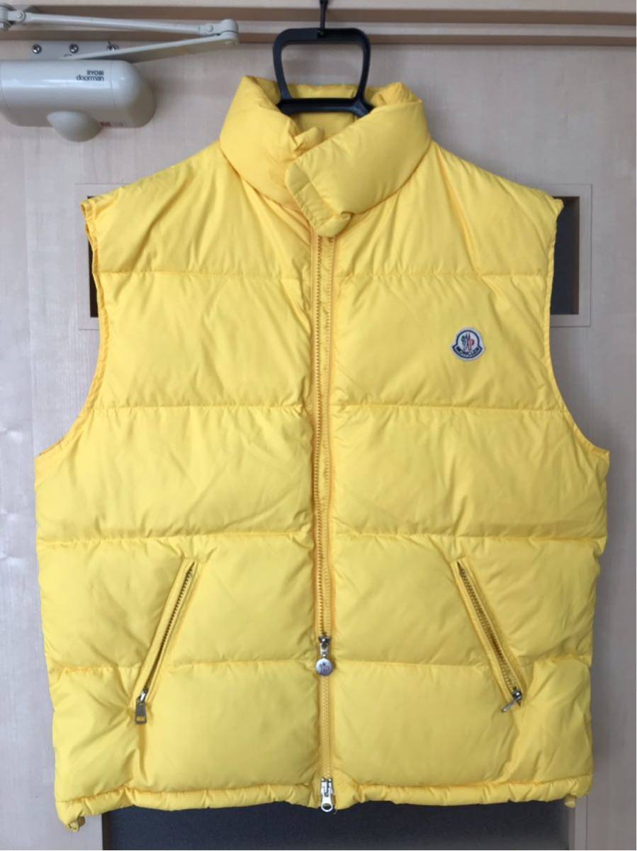 大人気　モンクレール　Moncler イエローダウンベスト 極美品 正品保証 MONCLER モンクレール | イエロー Moncler 正品保証 モンクレール