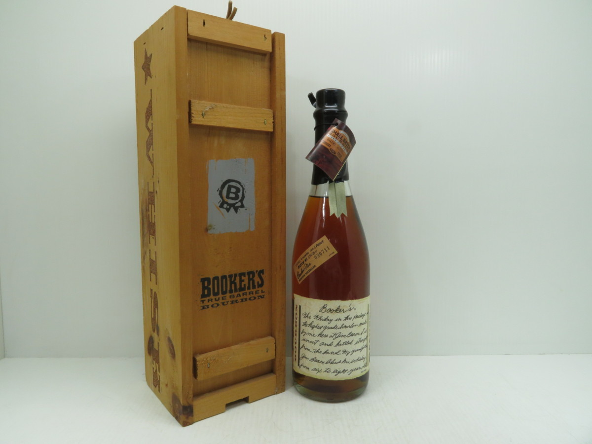 ブッカーズ 750ml 8年 ノエ B95-C-31 値下⭐️数量限定⁄箱付