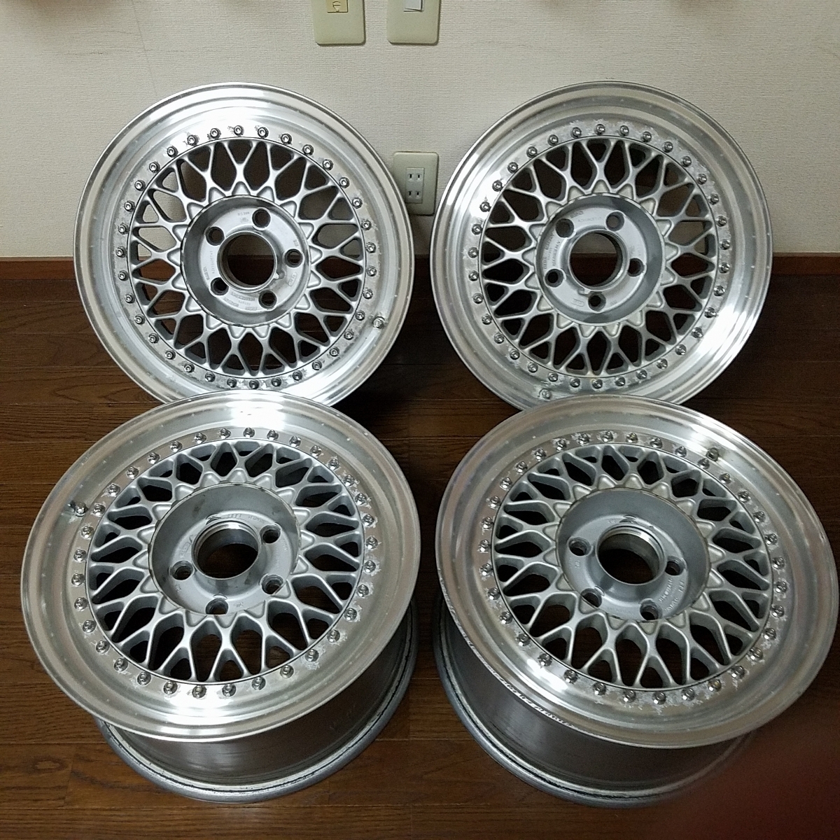 希少　BBS　16インチ BBS RS 306 8j+43 16インチ 4本セット NSX 希少 【公式通販】
