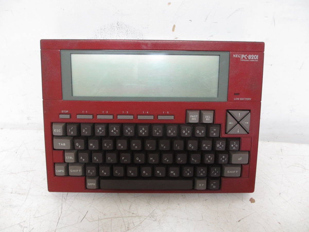 PC-8001 - NEC Retro 貴重 NEC PC-8001 NEC DATA Recorder DR-320 PC-6082