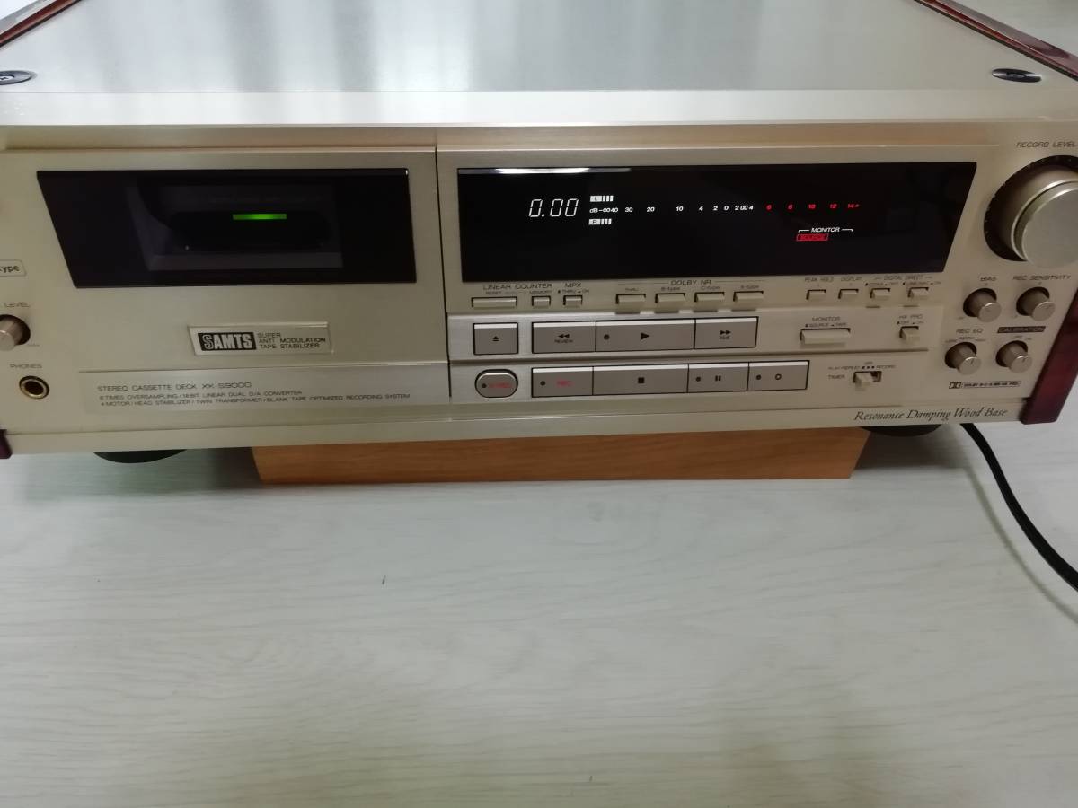 低価，送料無料 AIWA アイワ カセットデッキ XK-S9000 完動品 リモコン付き(一般)｜売買されたオークション情報、yahooの商品情報をアーカイブ公開 - オークファン 一般