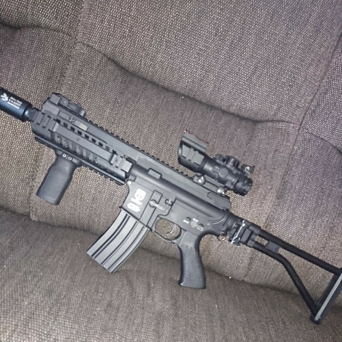 M4パトリオット　付属多数 東京マルイ ハイサイクル M4パトリオット 付属品多数 すぐ使える