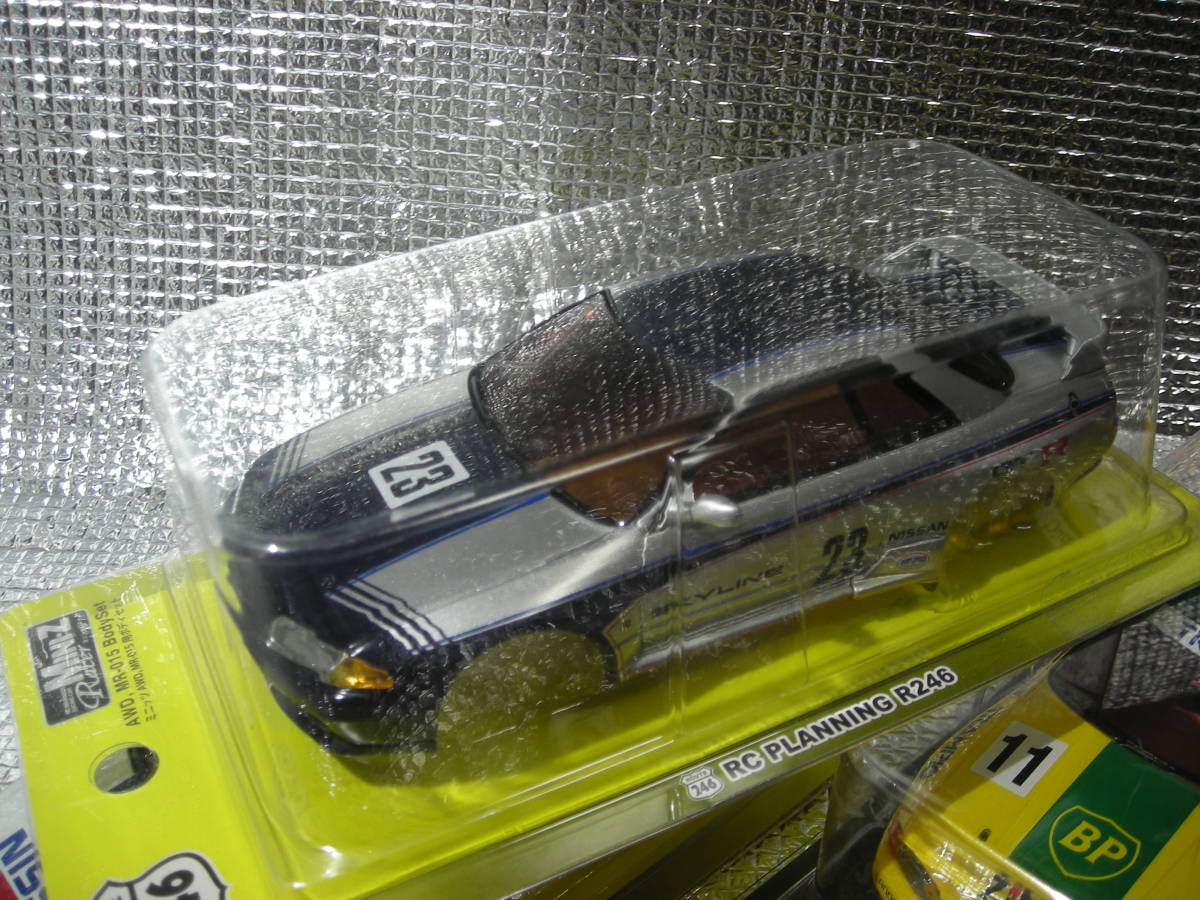 KYOSHO Mini-Z 京商ミニッツ ボディ ジャンク 日産 スカイライン BPトランピオ R32 GT-R R246 希少 グループA テストカー 未使用 3種セット_4