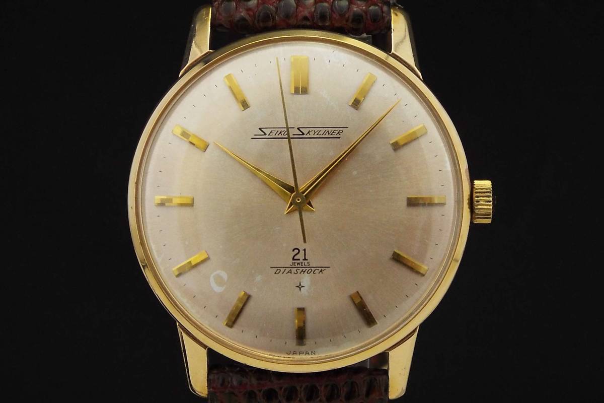SEIKO セイコー/SKY LINER スカイライナー/手巻き/メンズ腕時計/21石