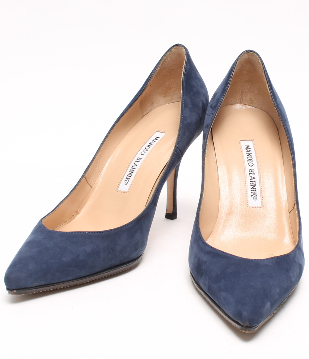 MANOLO BLAHNIK マノロブラニク スエード パンプス 36 マノロプラニク