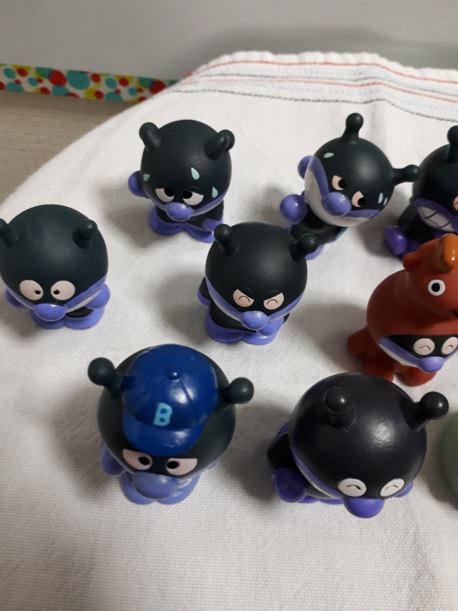 ばいきんまん 指人形 15個 あつまれアンパンマン バイキンマンの入札