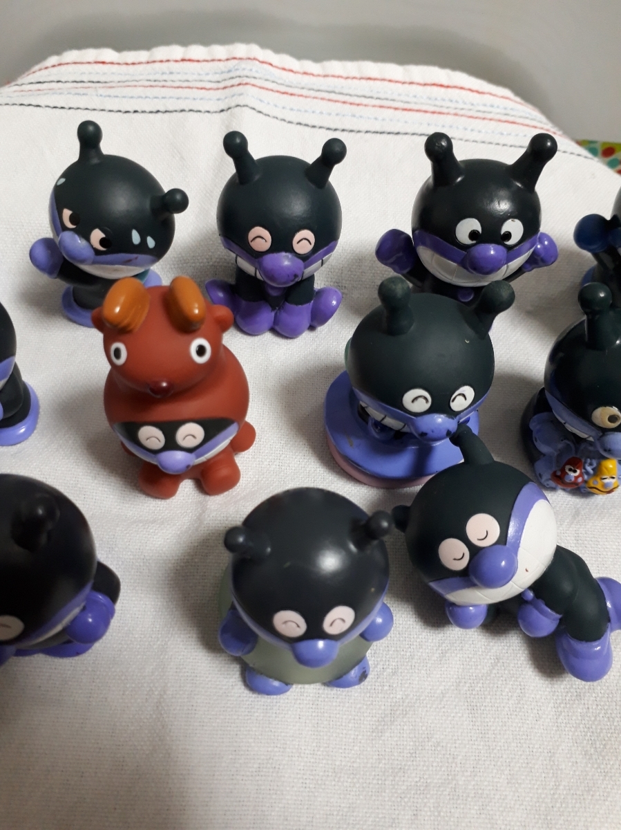 ばいきんまん 指人形 15個 あつまれアンパンマン バイキンマンの入札