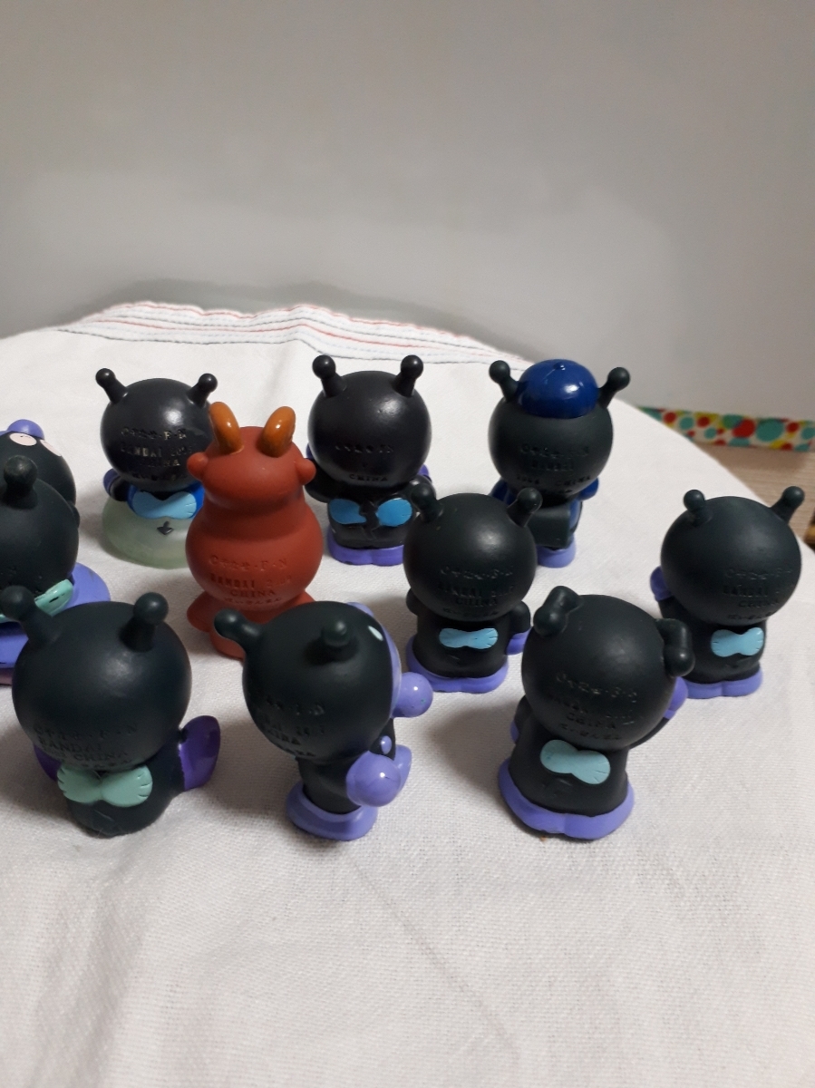 ばいきんまん 指人形 15個 あつまれアンパンマン バイキンマンの入札
