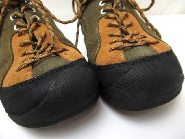 ★KEEN/キーン ジャスパーロックス トレッキングシューズ US10/メンズ27.5cm相当/カーキ×ブラウン/アウトドア/登山/スニーカー＃01785004