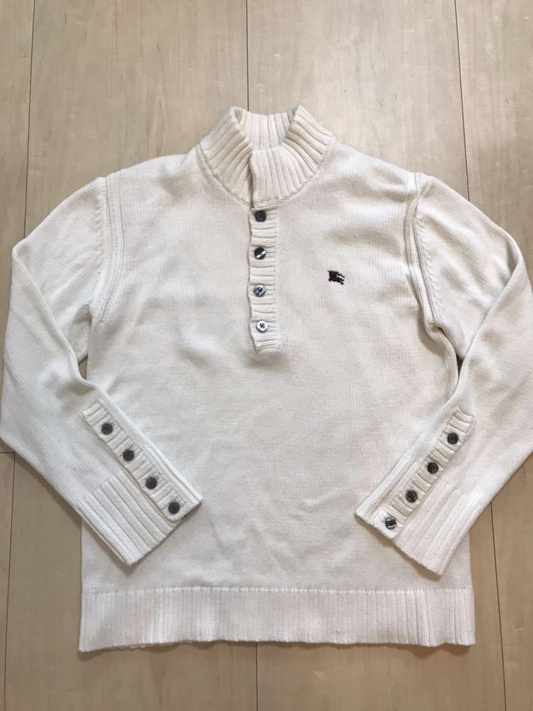  バーバリー ブラックレーベル メンズニットセーター サイズ3(トップス)｜売買されたオークション情報、yahooの商品情報をアーカイブ公開 - オークファン 男性用