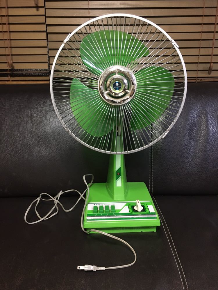 レトロ 卓上扇風機 ホワイト 三菱 扇風機 M0164 Yahoo!オークション