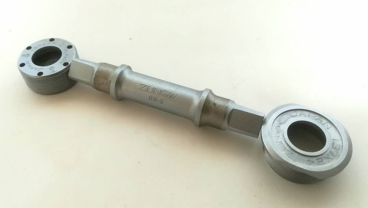 得価，人気SALE 美麗 ＺＵＮＯＷ BBシャフト 68-S ズノウ ボトムブラケット 自転車(ビンテージパーツ)｜売買されたオークション情報、yahooの商品情報をアーカイブ公開 - オークファン ビンテージパーツ