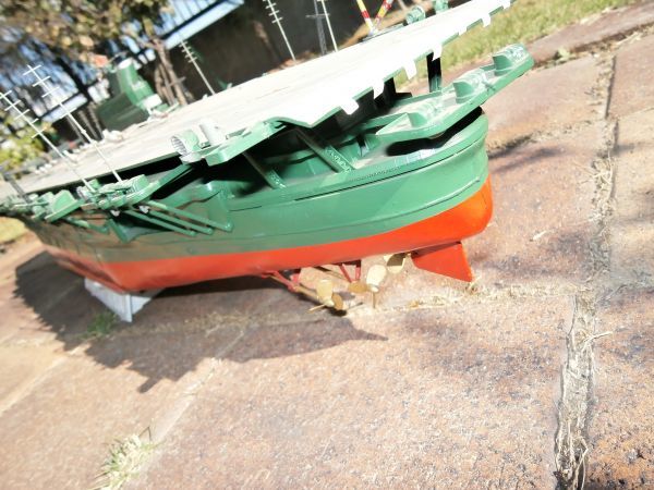 1⁄250 Yahoo!オークション 童友社 信濃 1⁄250航空母艦 ジャンク6⁄15まで