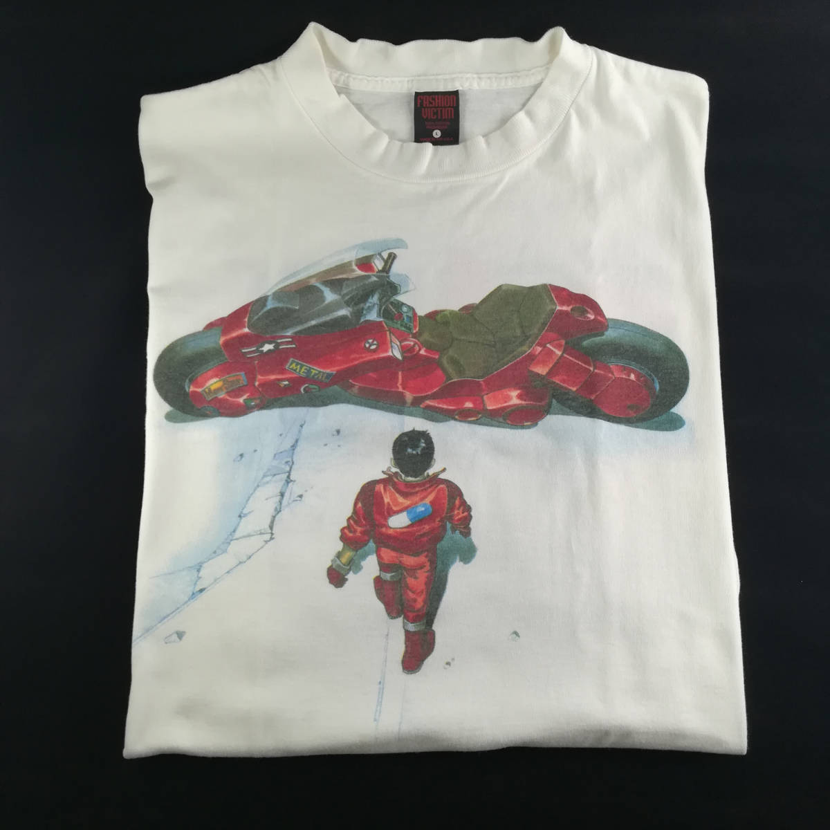アキラ 金田のバイク Tシャツ USA製 ビンテージ FASHION VICTIM
