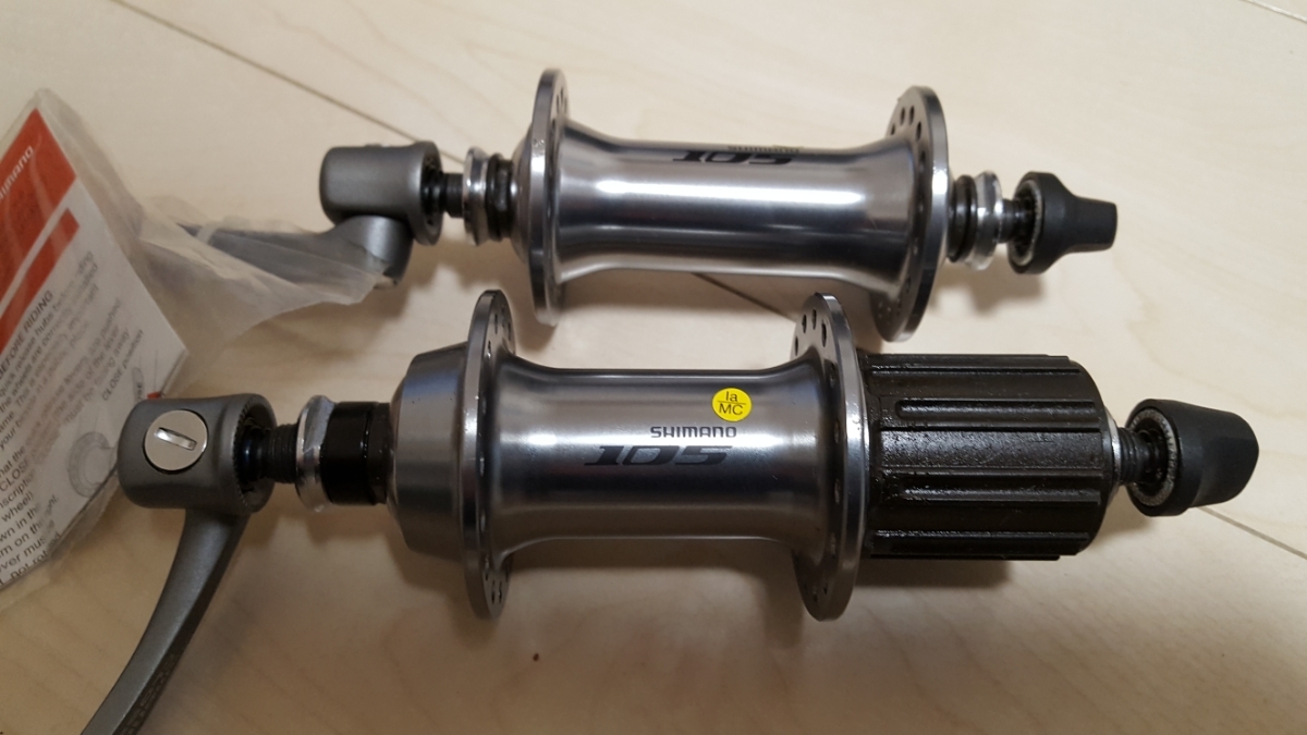 人気定番，正規品 シマノ ハブ 105 HB-5700 FH-5700 32穴 32H 手組(ハブ)｜売買されたオークション情報、yahooの商品情報をアーカイブ公開 - オークファン ハブ
