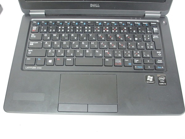 Dell Latitude E7250 Win10搭載 第5世代 Core i5-5300U 2.3GHz 8GB 