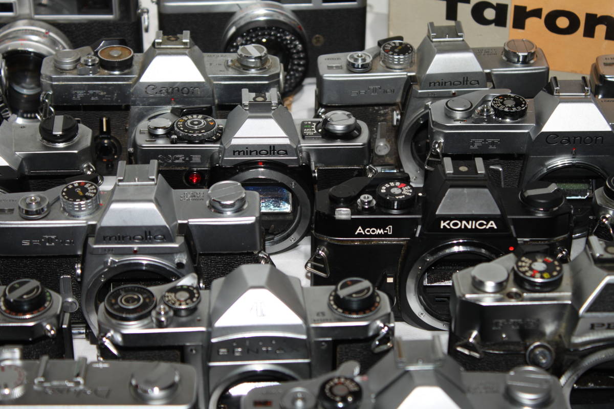 F 動作未確認 一眼レフ，レンジファインダーカメラなど □Canon