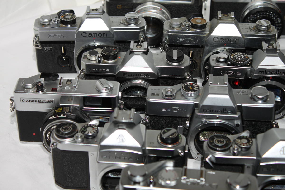 F 動作未確認 一眼レフ，レンジファインダーカメラなど □Canon